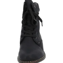 Rieker 71229, Stiefeletten, Damen, Schwarz (Schwa/Schw)