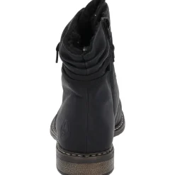 Rieker 71229, Stiefeletten, Damen, Schwarz (Schwa/Schw)