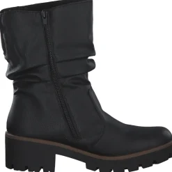Rieker 79260, Winterstiefeletten, Damen, schwarz/schwarz