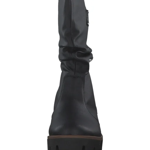 Rieker 79260, Winterstiefeletten, Damen, schwarz/schwarz