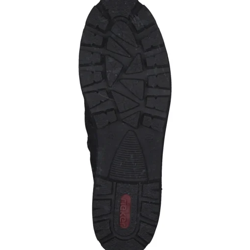 Rieker 79260, Winterstiefeletten, Damen, schwarz/schwarz