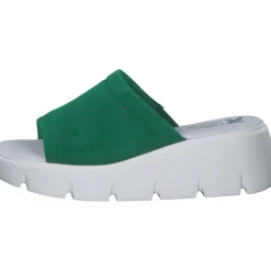 Rieker Evolution W1551, Plateau-Pantoletten, Damen, applegreen