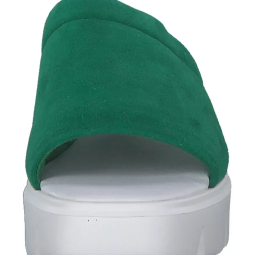 Rieker Evolution W1551, Plateau-Pantoletten, Damen, applegreen