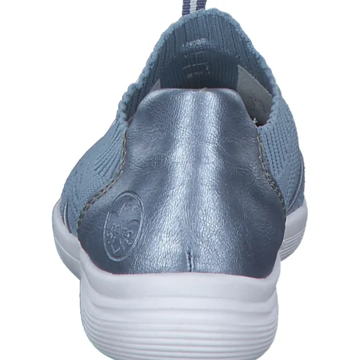Rieker L7462, Slip-On-Sneaker, Damen, Blau