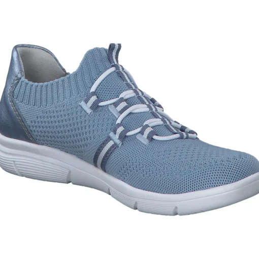 Rieker L7462, Slip-On-Sneaker, Damen, Blau