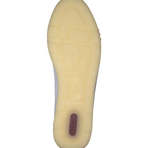 Rieker L3062, Slipper, Damen, weiss/offwhite