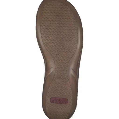 Rieker 608M9, Pantoletten & Badeschuhe, Damen, Rosa