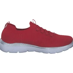 Rieker M5074, Schnürschuhe, Damen, flamme