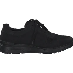 Rieker M0031, Schnürschuhe, Damen, schwarz/schwarz/schwarz