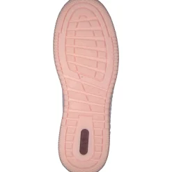 Rieker M5520, Schnürschuhe, Damen, aqua/weiss/sun/aprikot/blassli