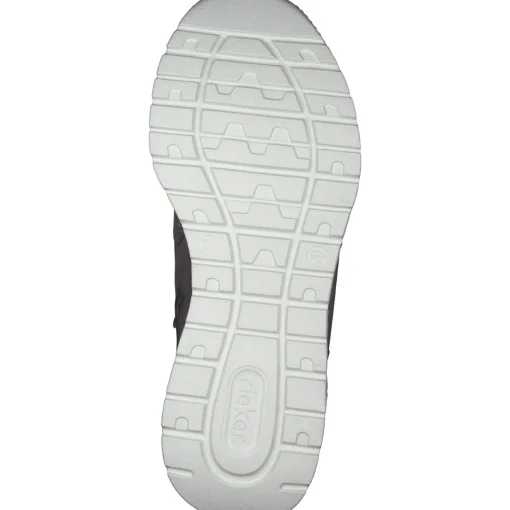 Rieker M6012-25, Schnürstiefel, Damen, erde/schwarz