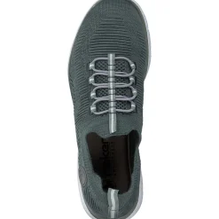 Rieker M5074, Slip-On-Sneaker, Damen, Grün
