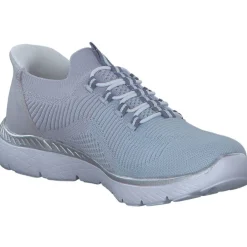 Rieker M5066, Slip-On-Sneaker, Damen, aqua-lilac/lilac