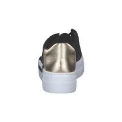 Rieker N4931, Schnürschuhe, Damen, schwarz/lightgold/schwarz