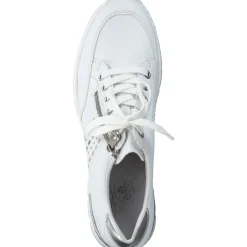 Rieker N8321, Sneakers Low, Damen, Weiß
