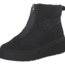 Rieker N2550-00, Winterstiefel, Damen, Schwarz/Schwarz