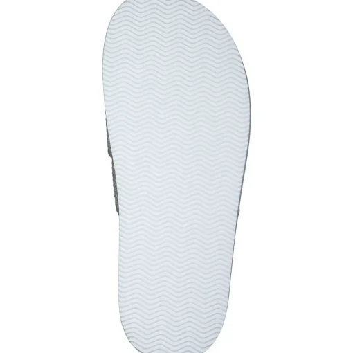 Rieker V9582, Plateau-Pantoletten, Damen, schilf