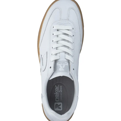 Rieker W2200, Schnürschuhe, Damen, Weiß (Weiss)