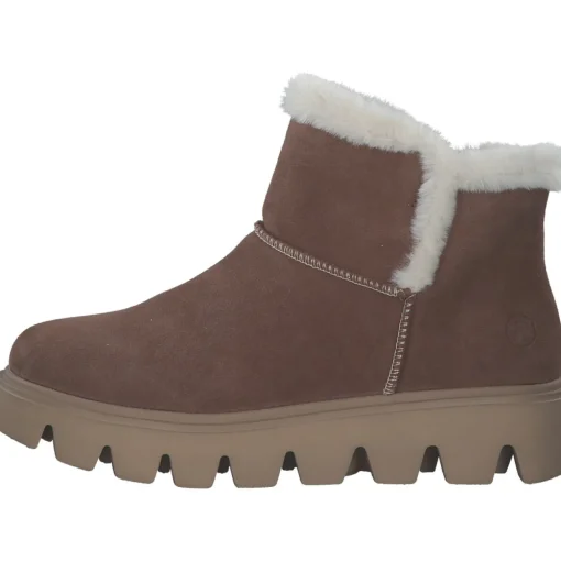 Rieker W2071, Winterstiefeletten, Damen, sattel/cotton