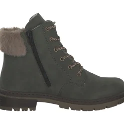 Rieker Y7424, Schnürstiefel, Damen, moor/fango
