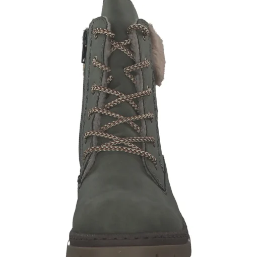 Rieker Y7424, Schnürstiefel, Damen, moor/fango
