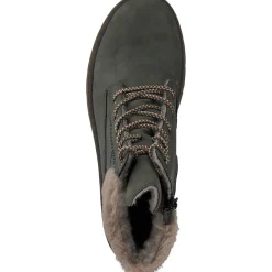 Rieker Y7424, Schnürstiefel, Damen, moor/fango