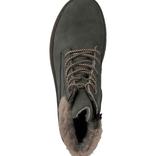 Rieker Y7424, Schnürstiefel, Damen, moor/fango