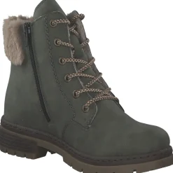 Rieker Y7424, Schnürstiefel, Damen, moor/fango