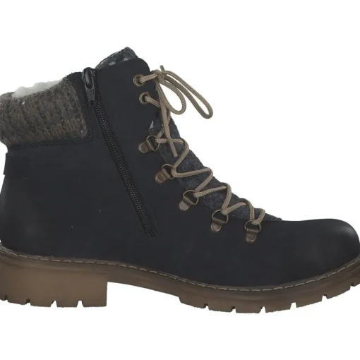 Rieker Y9131, Stiefeletten, Damen, blau blue
