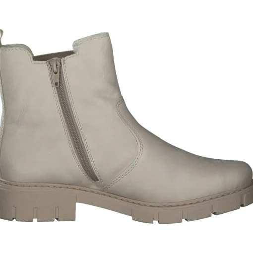 Rieker Z3584, Chelsea Boots, Damen, Beige