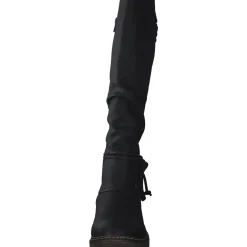 Rieker Z4776, Overknee-Stiefel, Damen, Schwarz