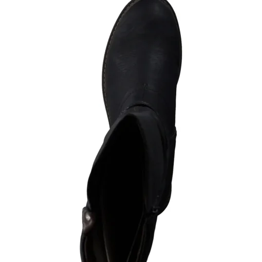 Rieker Z4776, Overknee-Stiefel, Damen, Schwarz