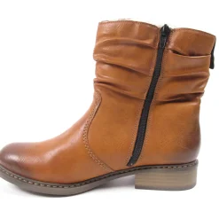Rieker Z4180, Stiefeletten, Damen, Cayenne/Kastanie