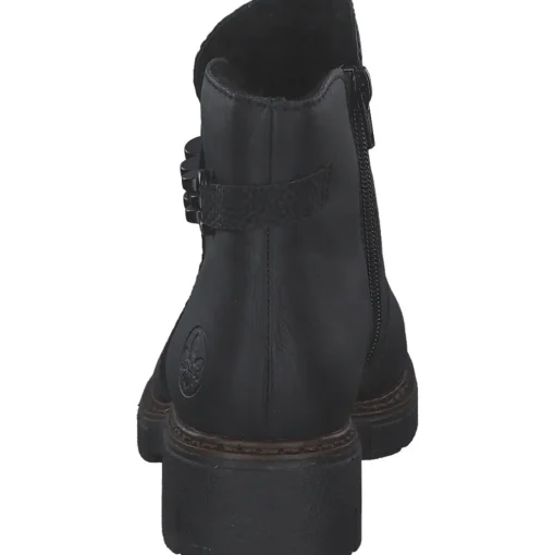 Rieker Z3566, Winterstiefeletten, Damen, schwarz/schwarz