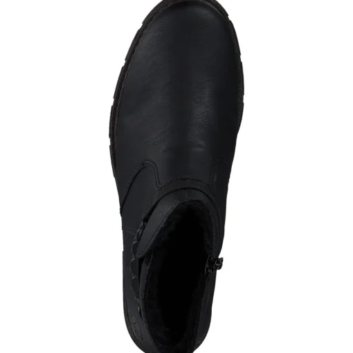 Rieker Z3566, Winterstiefeletten, Damen, schwarz/schwarz