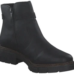 Rieker Z3566, Winterstiefeletten, Damen, schwarz/schwarz