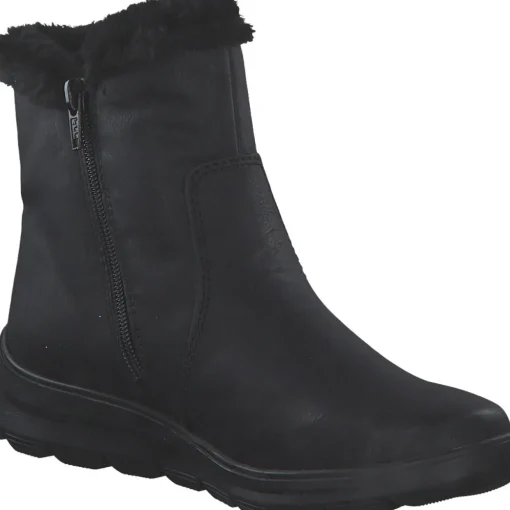 Rieker Z0080-00, Winterstiefeletten, Damen, schwarz/nero