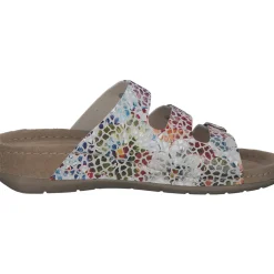 Rohde 5851, Hausschuhe & Pantoffeln, Damen, beige - muster
