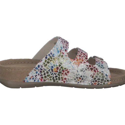 Rohde 5851, Hausschuhe & Pantoffeln, Damen, beige - muster