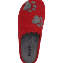 Rohde 6199, Hausschuhe & Pantoffeln, Damen, rot