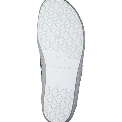 Rohde 1428/08, Hausschuhe & Pantoffeln, Damen, WEISS/BUNT