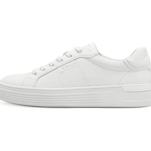 s. Oliver 23603-42, Schnürschuhe, Damen, WHITE UNI