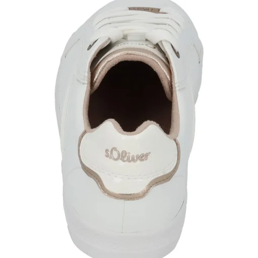 s. Oliver 23642, Schnürschuhe, Damen, WHITE