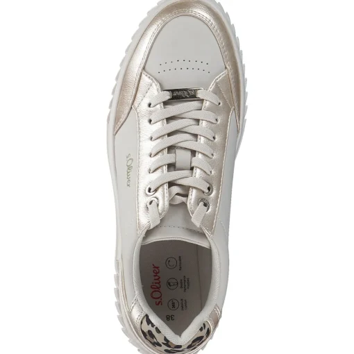 s. Oliver 23662, Schnürschuhe, Damen, BEIGE COMB
