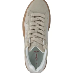 s. Oliver 23633-44, Schnürschuhe, Damen, beige