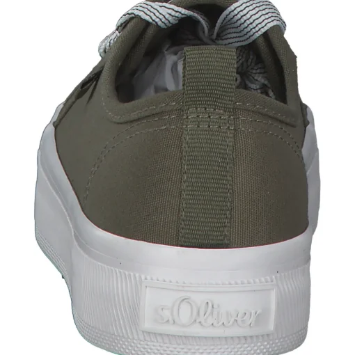 s. Oliver 23618, Sneakers Low, Damen, Grün