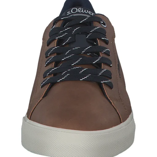 s. Oliver 13630, Sneakers Low, Herren, Braun/Blau