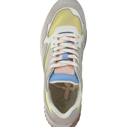 Scotch & Soda Vivi 78.4009, Schnürschuhe, Damen, beige/yellow