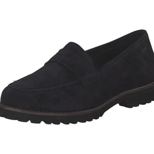 Sioux 65409 Meredith-709-H, Mokassins, Damen, Blau