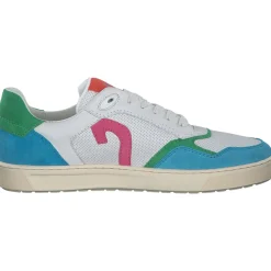 Sioux Tedroso 4023, Schnürschuhe, Damen, turquesa/snow/agave